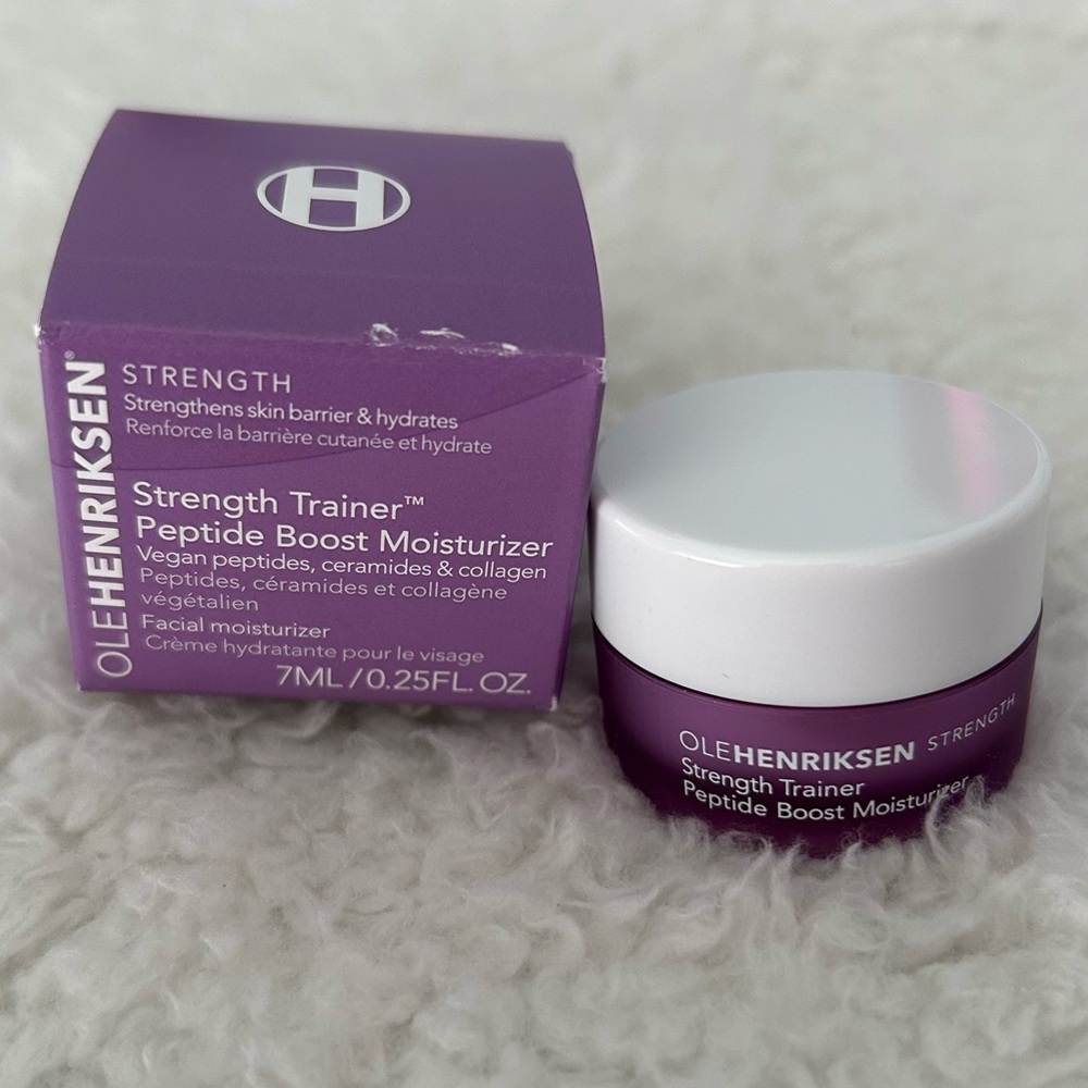 Ole Henriksen Strength Trainer Peptide Boost Moisturizer Sample NEW - Picture 2 of 3
